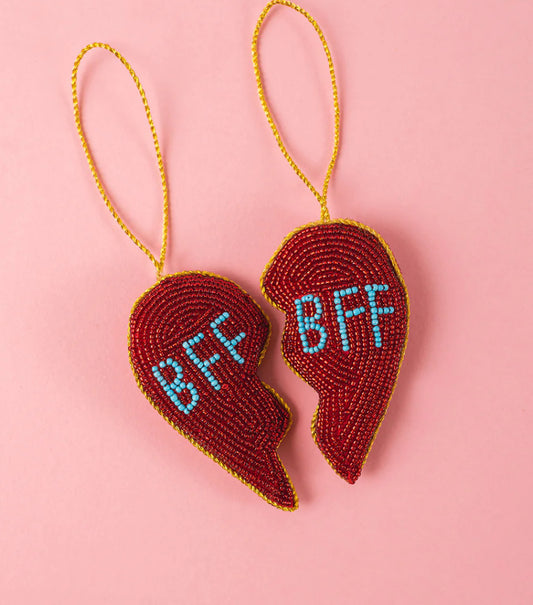 BFF Heart Decoration