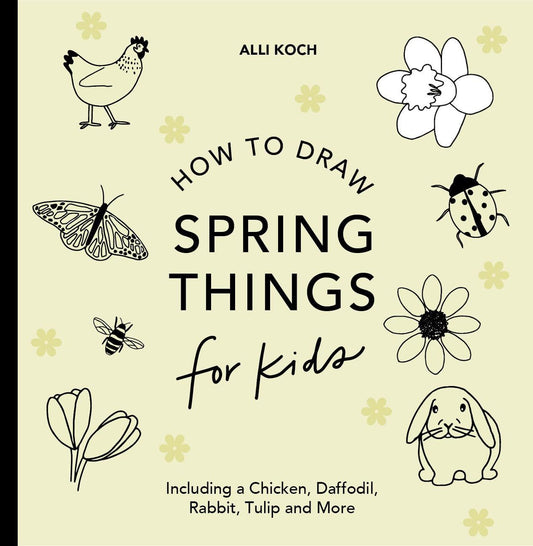 How to Draw Spring Things for Kids