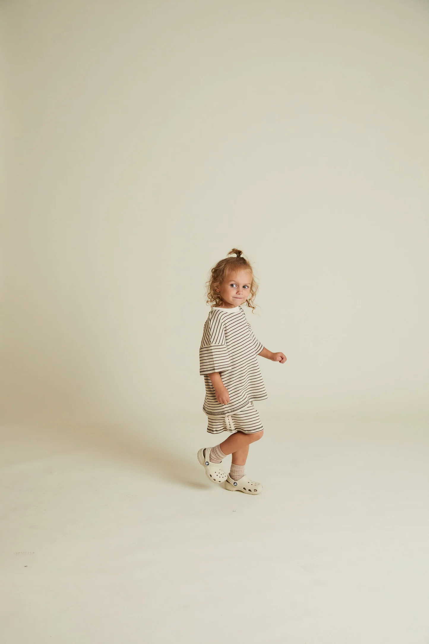Harper Coco Stripe Short