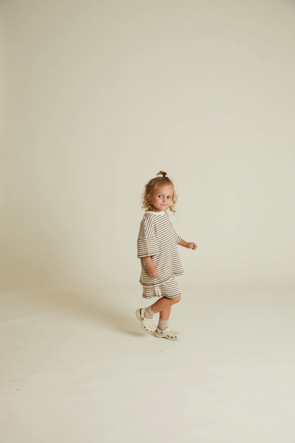 Harper Coco Stripe Short