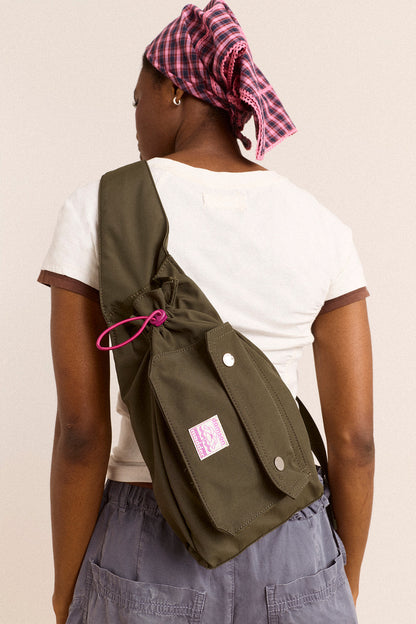 Matilda Cross Body Bag - Dark Green