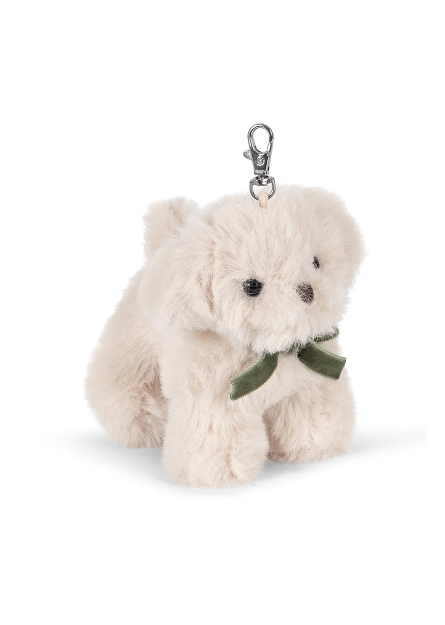 Animal Bag Charm - White Puppy