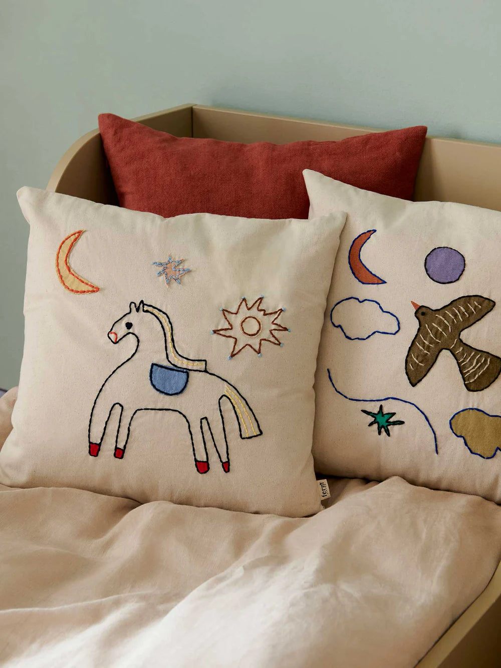 Naive Cushion - Horse