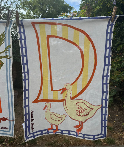 D Tea Towel