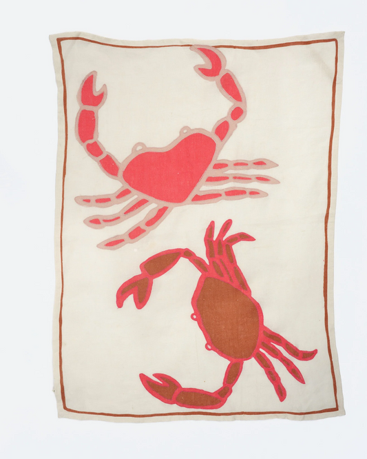 Crab Tea Towel