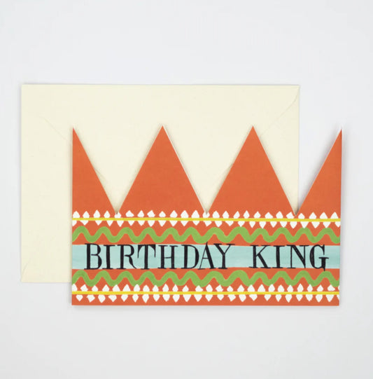 Birthday King Card