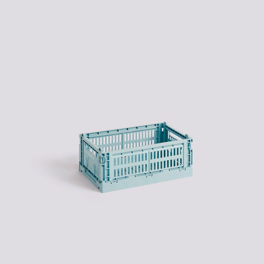 HAY Colour Crate Small - Dusty Blue
