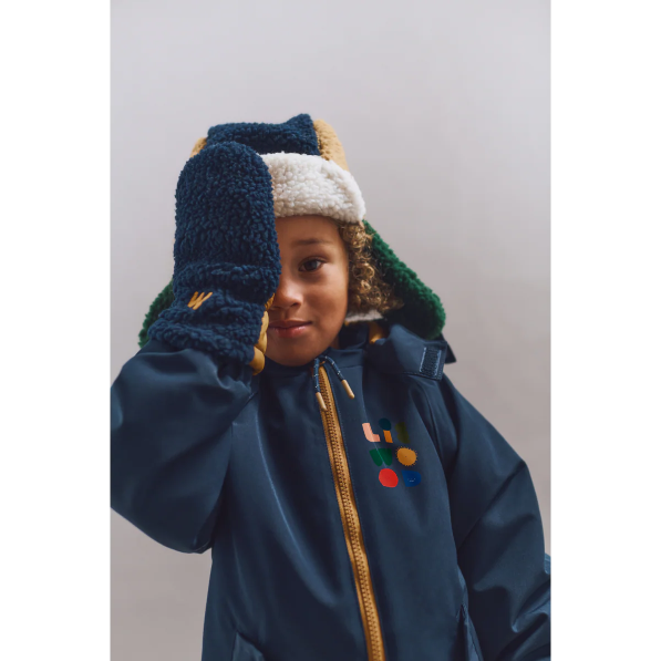 Bravo Pile Hat - Classic Navy/Multi Mix