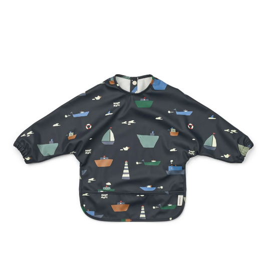 Merle Cape Bib -  Sailing / Classic Navy