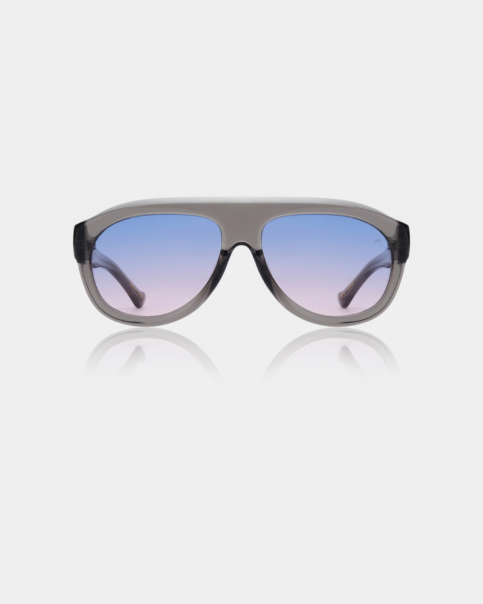 Rio Sunglasses - Grey Transparent
