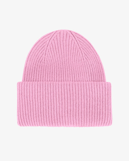 Merino Wool Beanie - Cherry Blossom