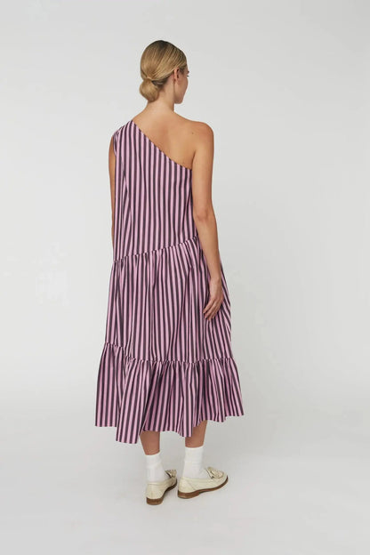 Striped Bow Midi