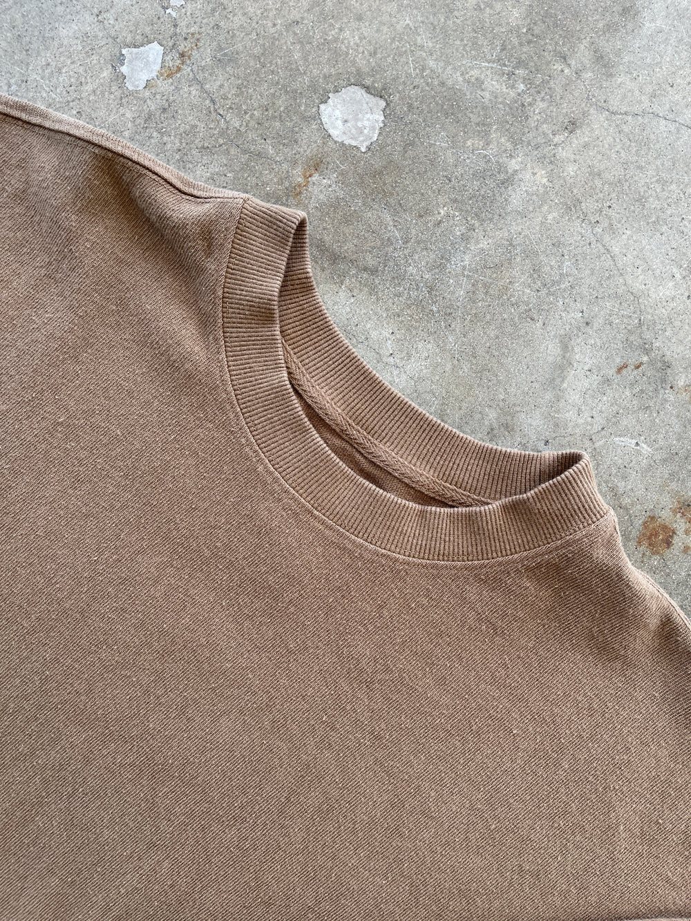 Naturelle Loose Tee: Tobacco