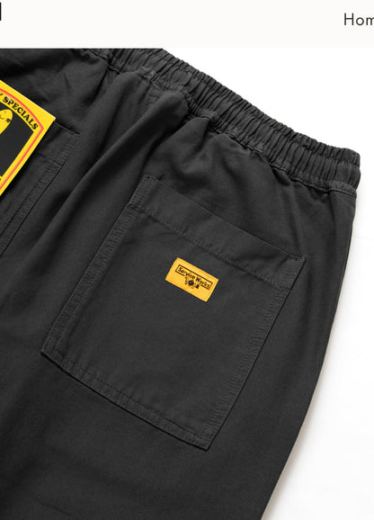 Canvas Chef Pants - Black