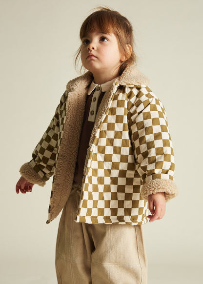 Emery Coco Checkerboard Coat