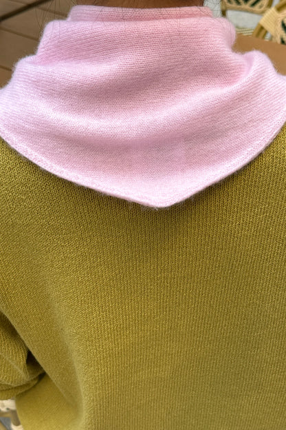 Cashmere Bandana - Baby Pink