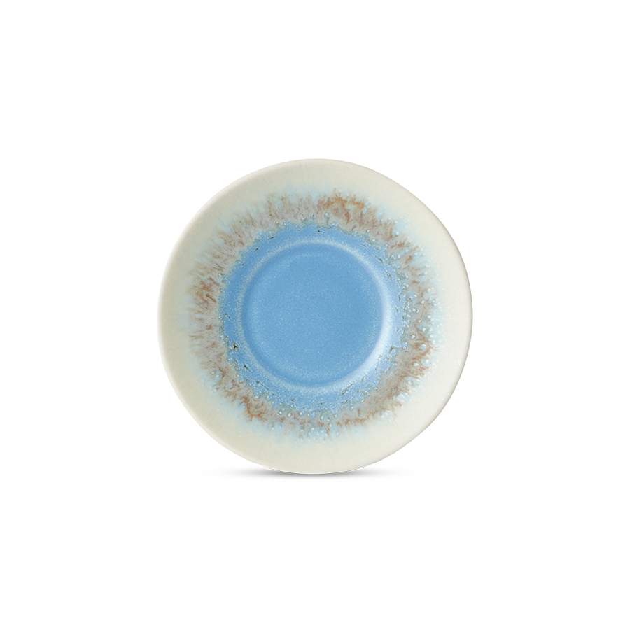 70s Ceramics Saucer - Azure