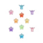 10 Pack Mini Star Hair Clips