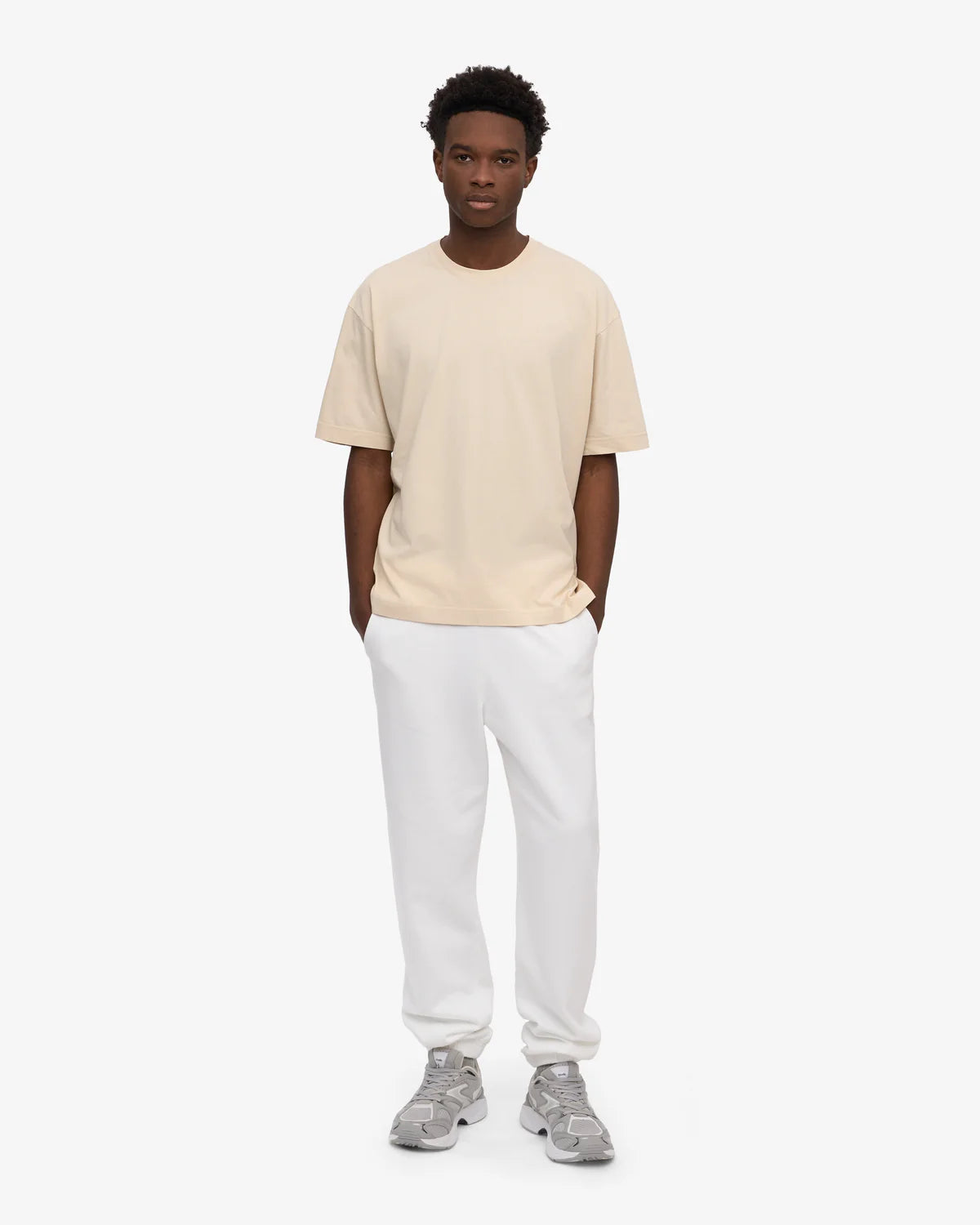 Oversized Organic T-Shirt - Ivory White