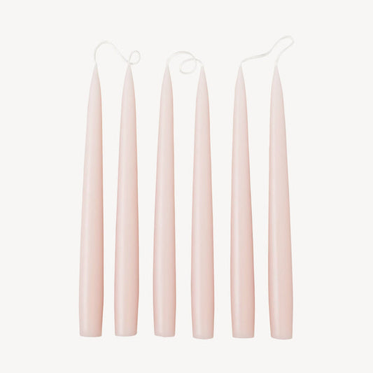 Taper Candle 25cm - Powder Pink