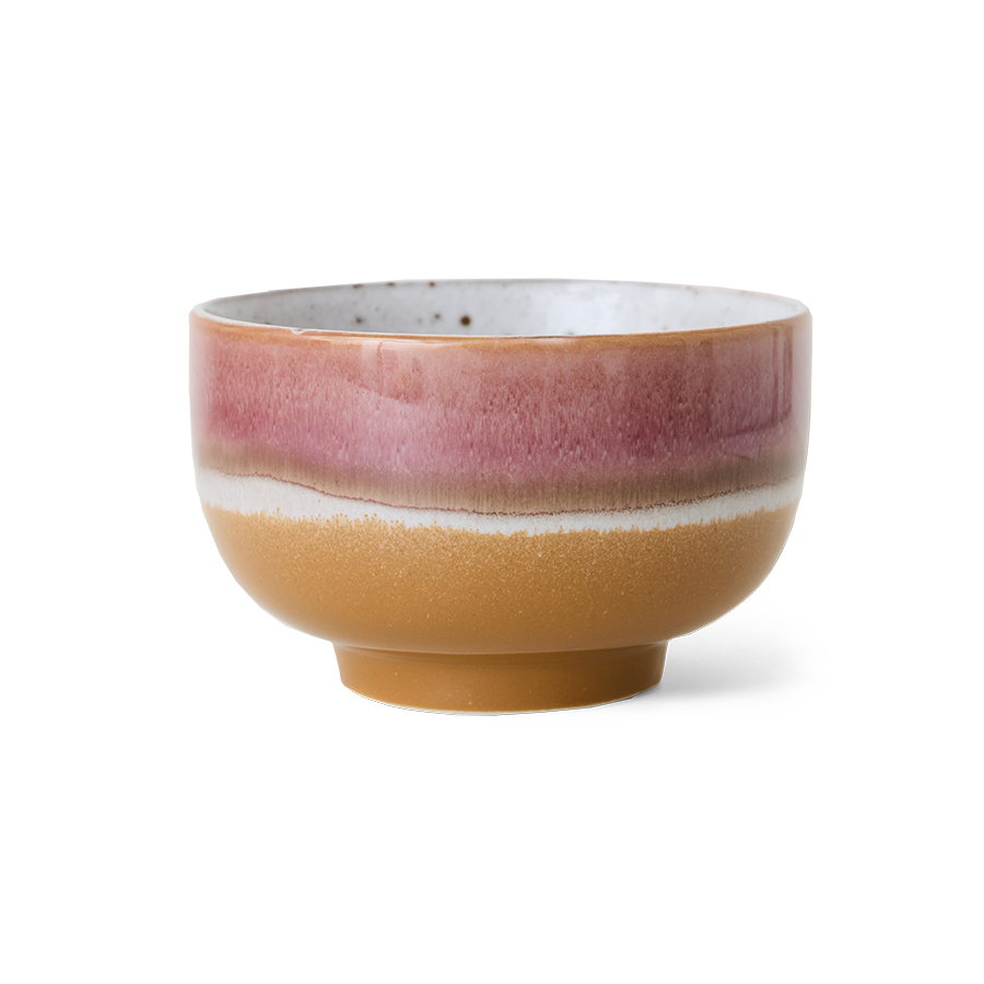 70’s Ceramic Noodle Bowl - Prairie