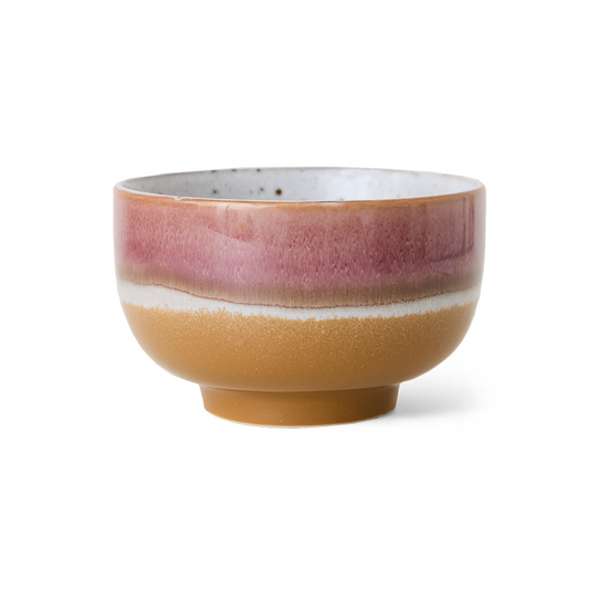 70’s Ceramic Noodle Bowl - Prairie
