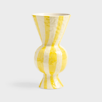 Rhombic Vase Yellow