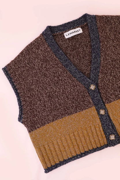 Tobin Vest - Choc