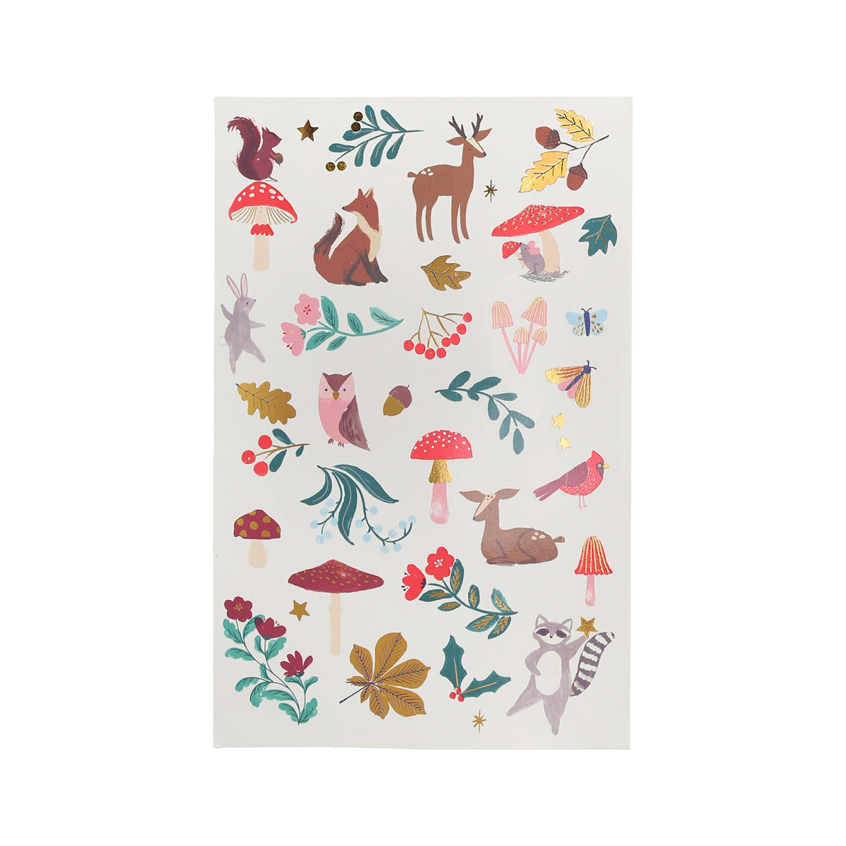 Woodland Temporary Tattoos