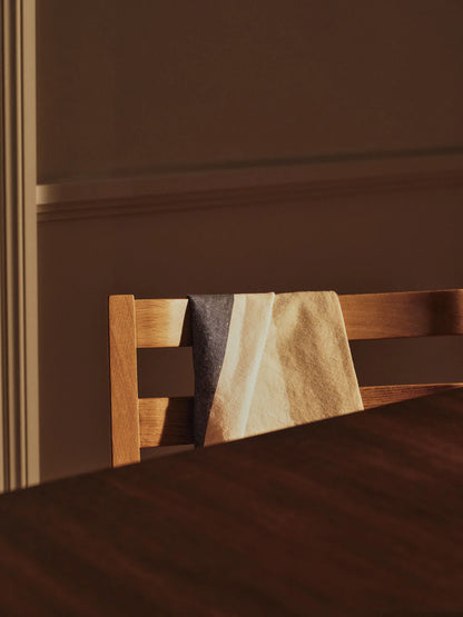 Hale Tea Towel: Cashmere/ Mocha/ Indigo