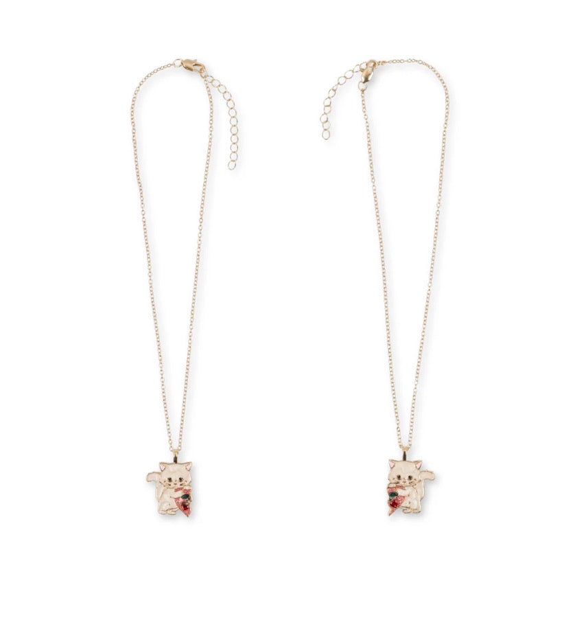 Kitty Friendship Necklace