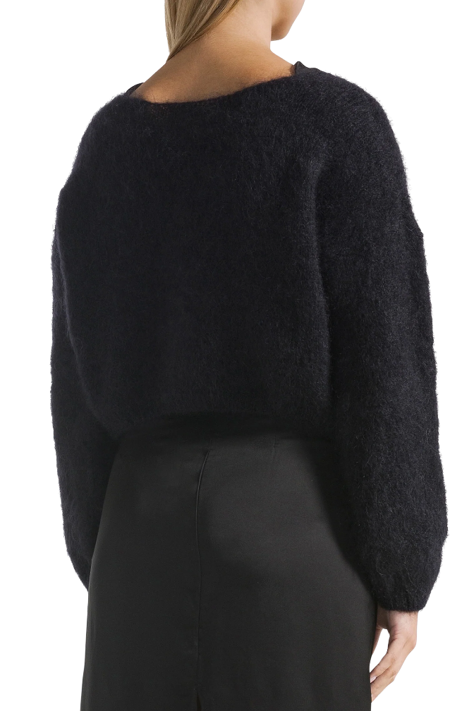 Cornelia Cropped Cardigan - Black
