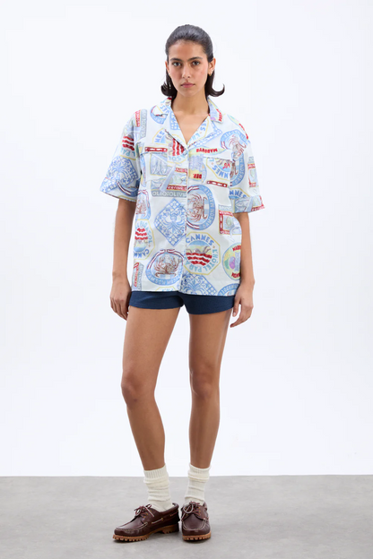 Chlo Shirt Holiday Print