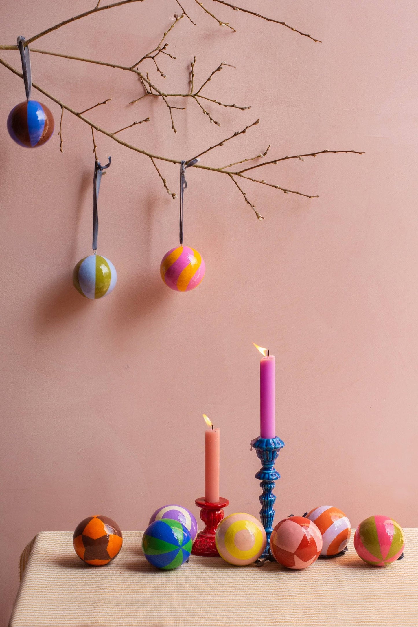 Aurora & Chintz Harlequin Bauble