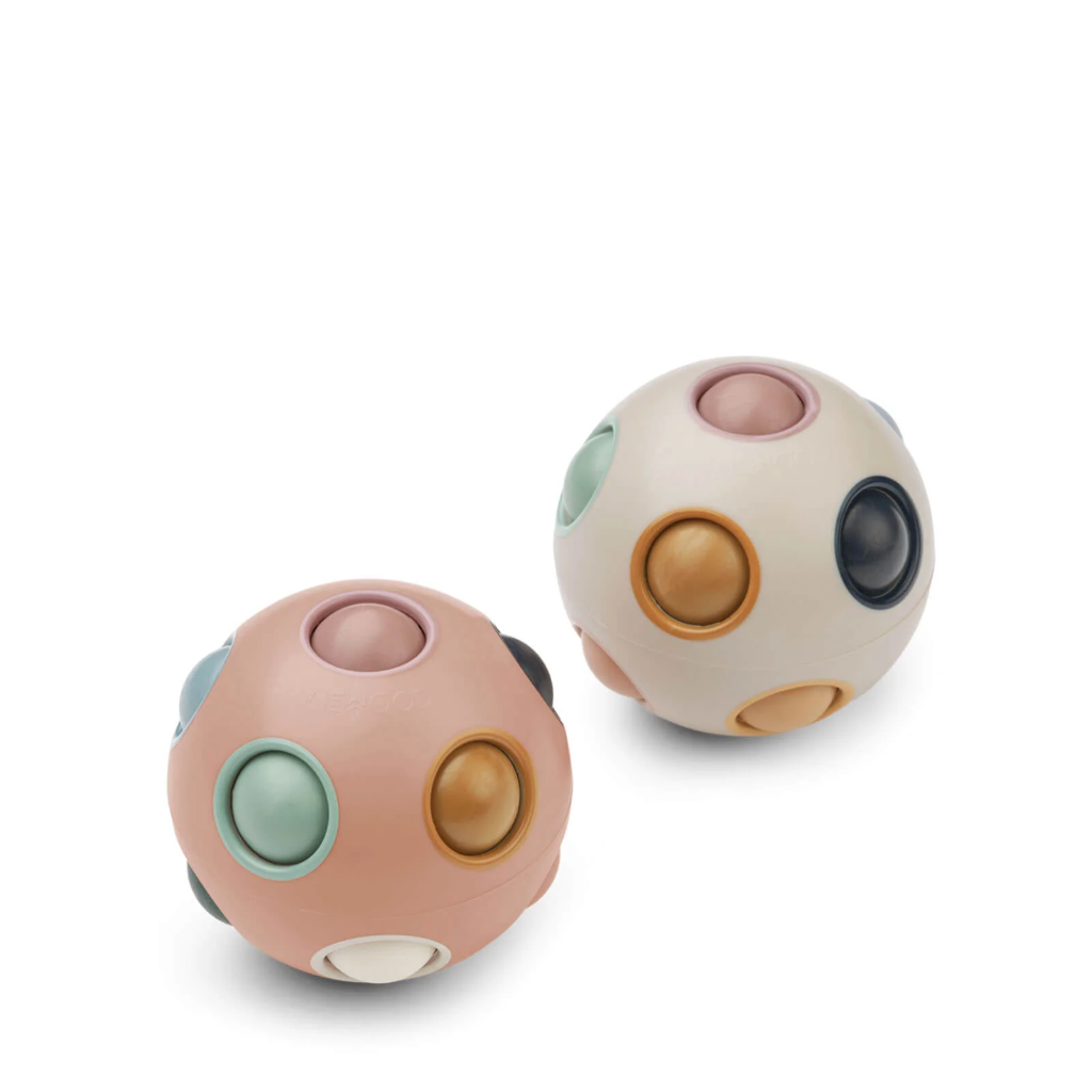 Solene Puzzle Ball 2 Pack - Pale Tuscany Multi Mix