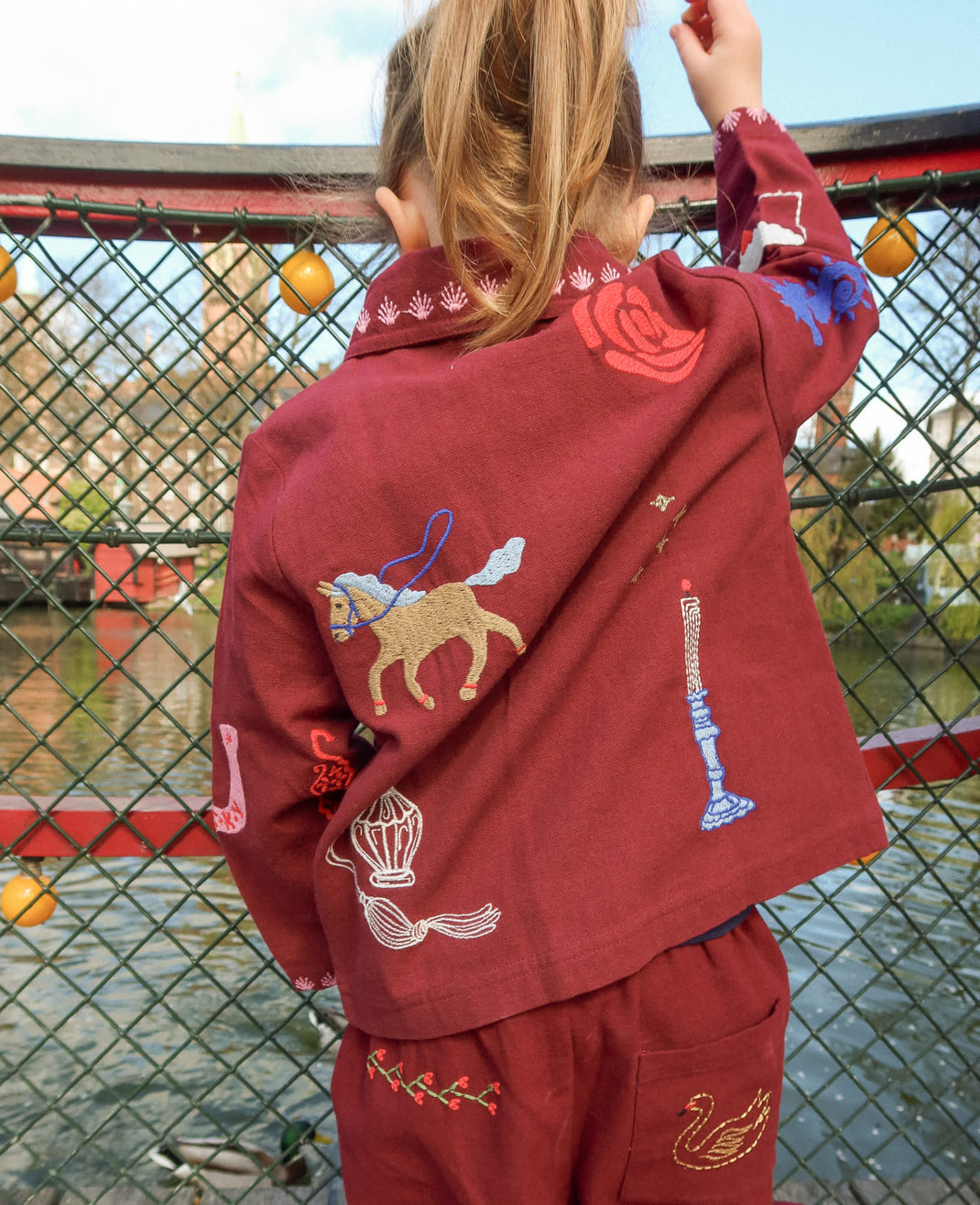 My Mini Jacket - Burgundy