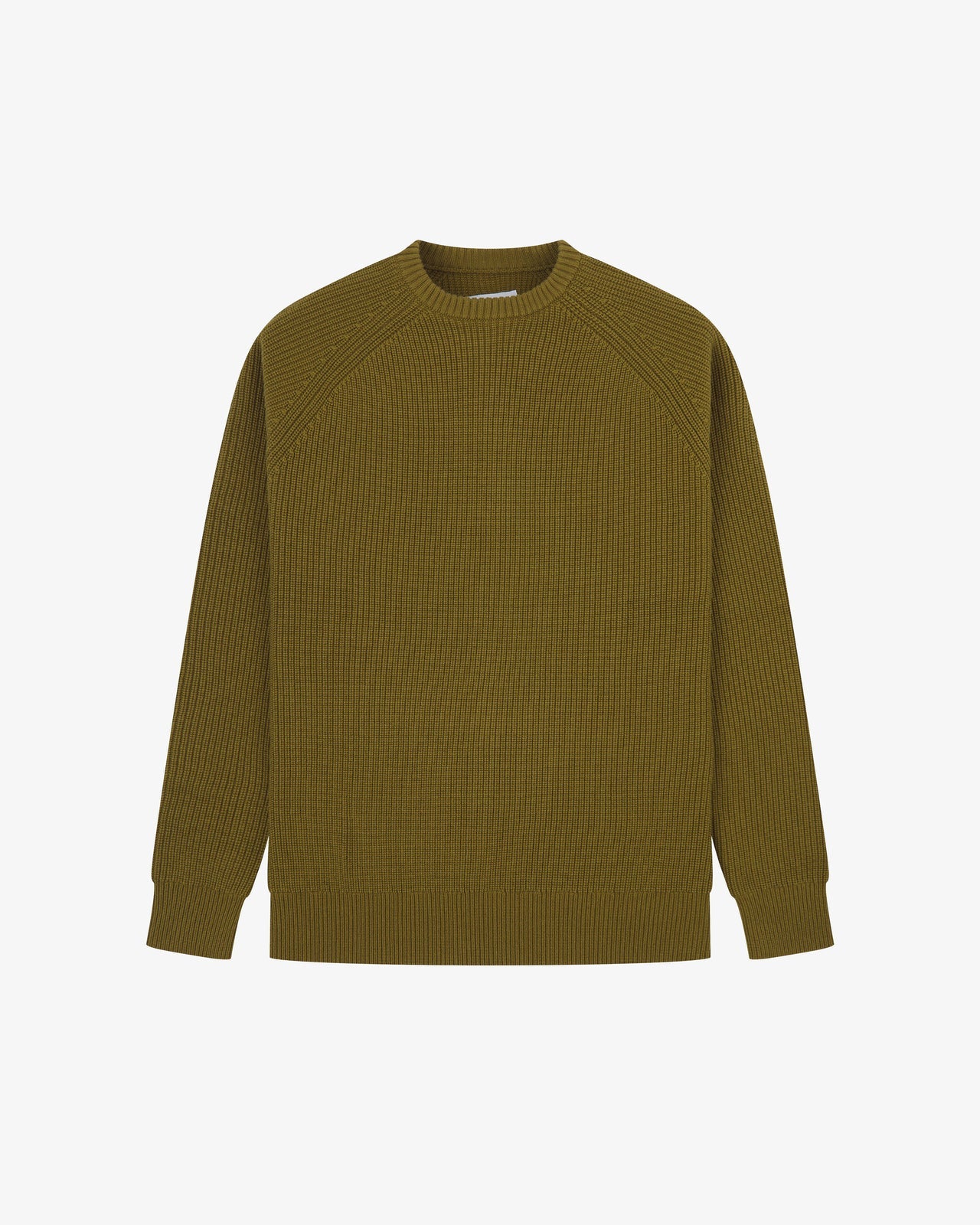 Crew Knit Jumper - Woodland Green