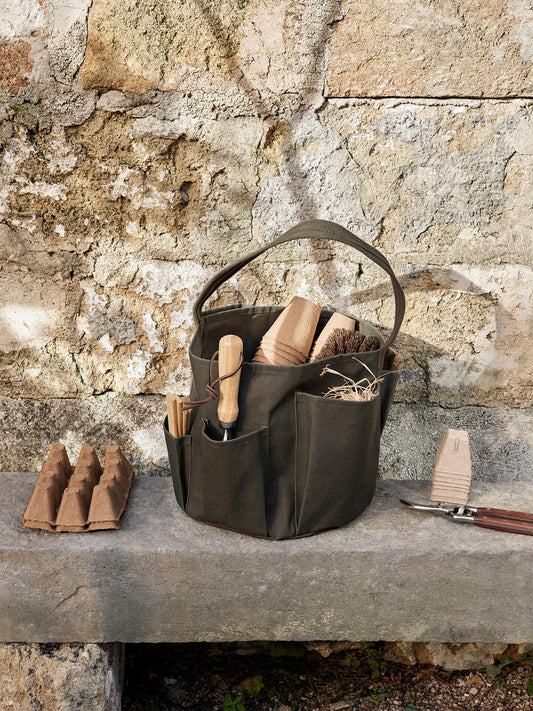 Bark Garden Bucket Bag - Olive