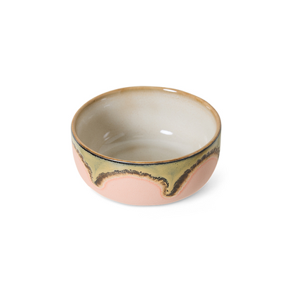 70’s Ceramic Dessert Bowl Gem