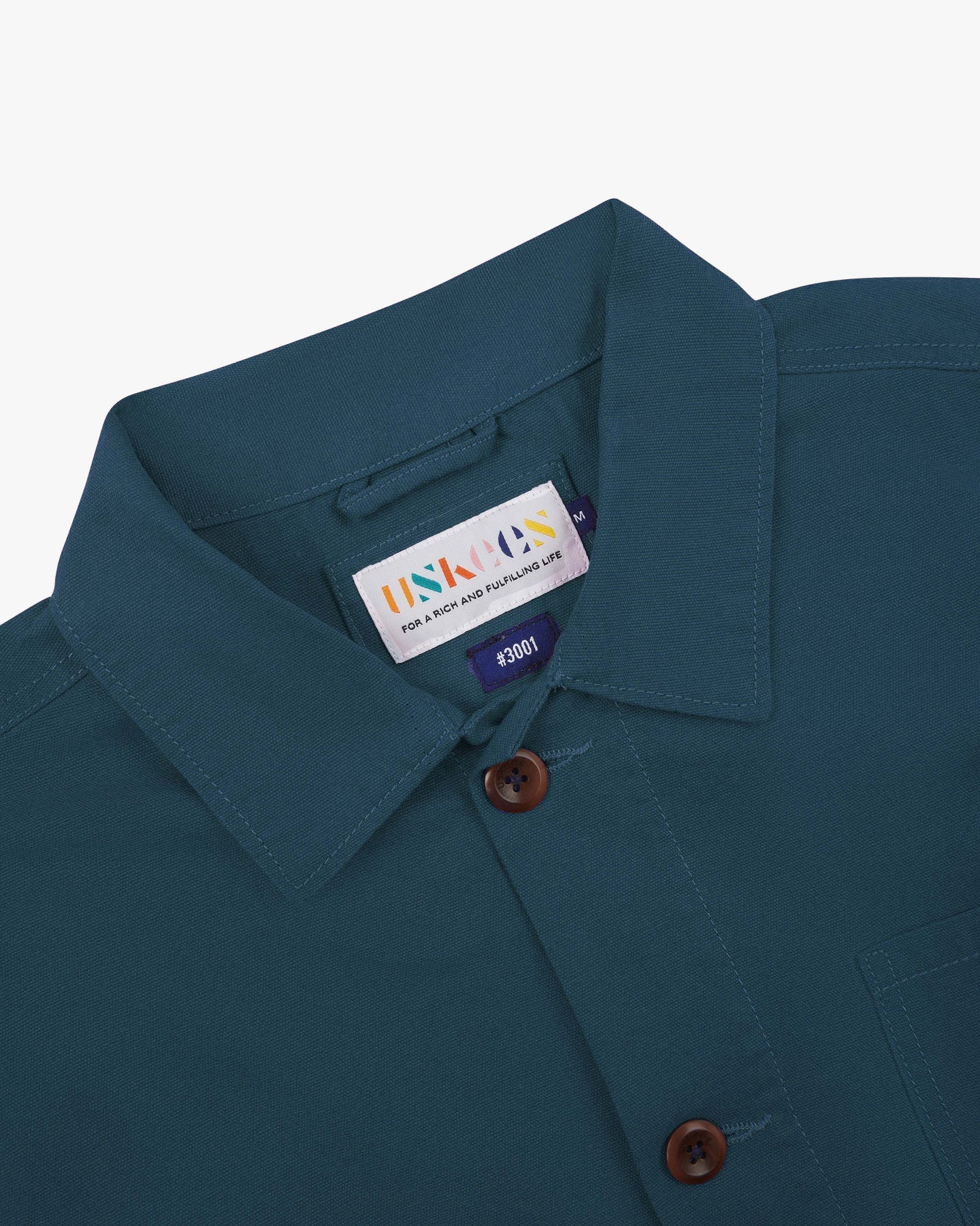Buttoned #3001 Overshirt - Maya Blue