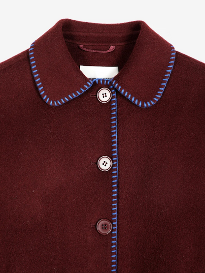 Handmade Jacket - Burgundy
