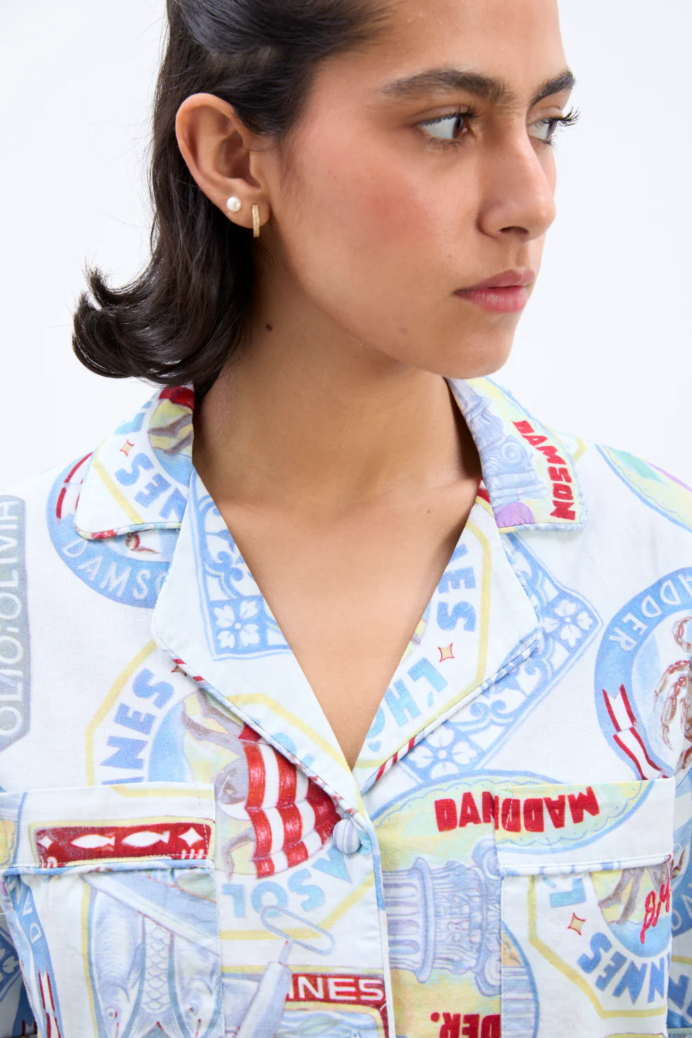 Chlo Shirt Holiday Print