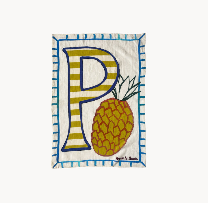 P Tea Towel