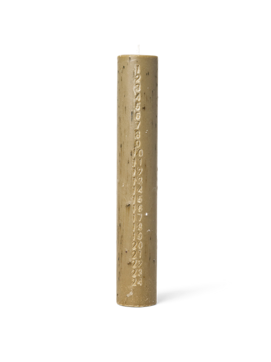 Mura Advent Candle - Ash Brown