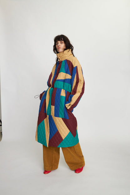 Patchwork Coat