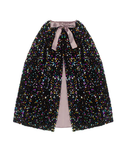 Rainbow Dazzle Sequin Cape