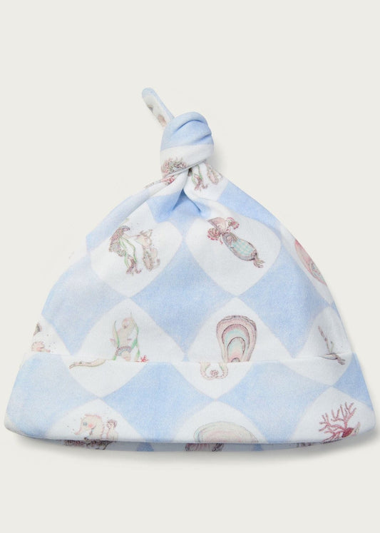 Halequin De La Mer Baby Interlock Hat