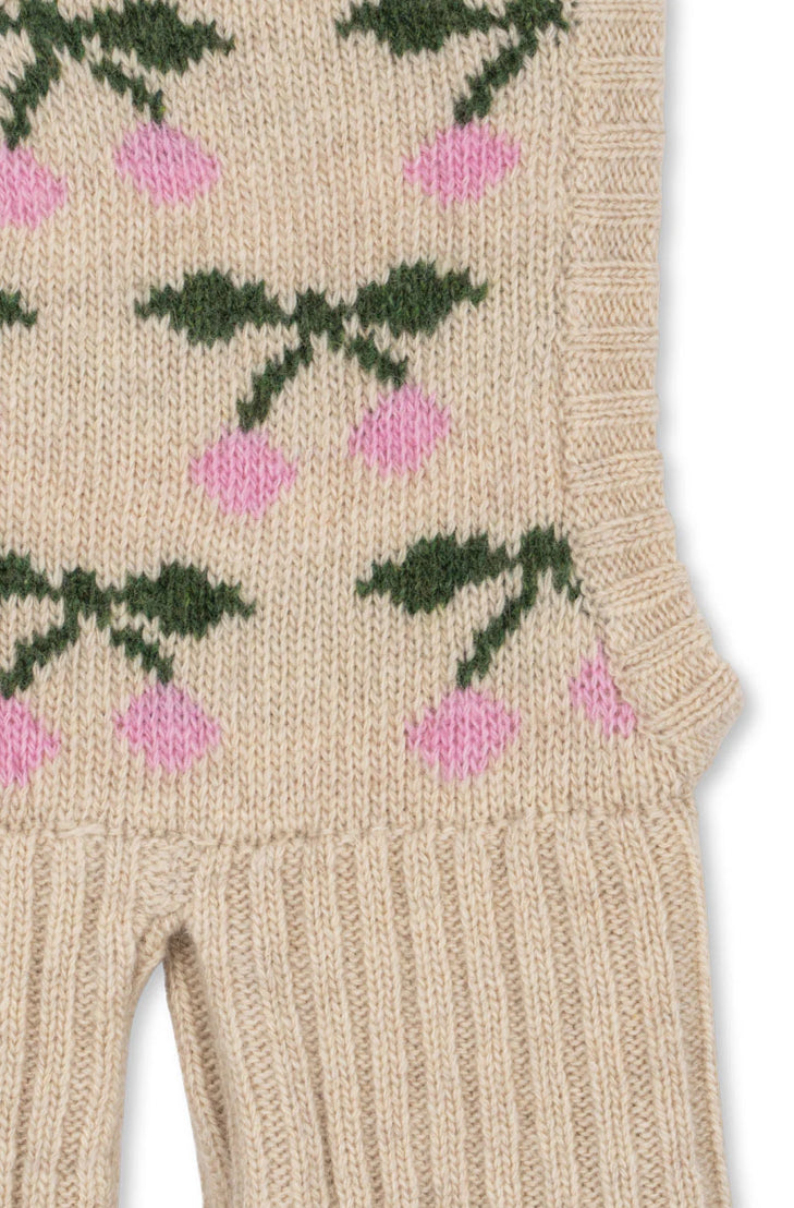 Belou Knit Balaclava - Cherry