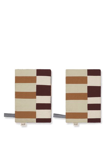 Section Pot Holder - Set  Of 2 Patchwork