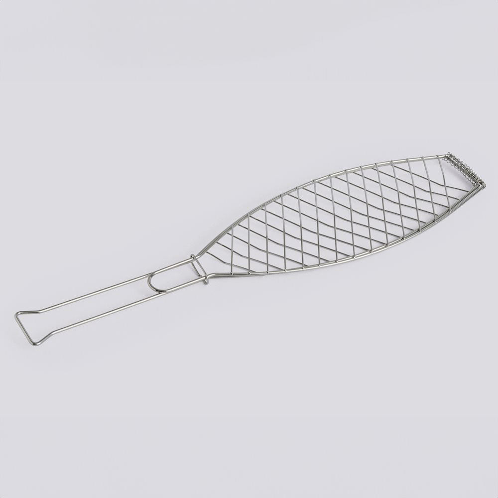 Outdoor Market BBQ Fish Grill Stainless Steel